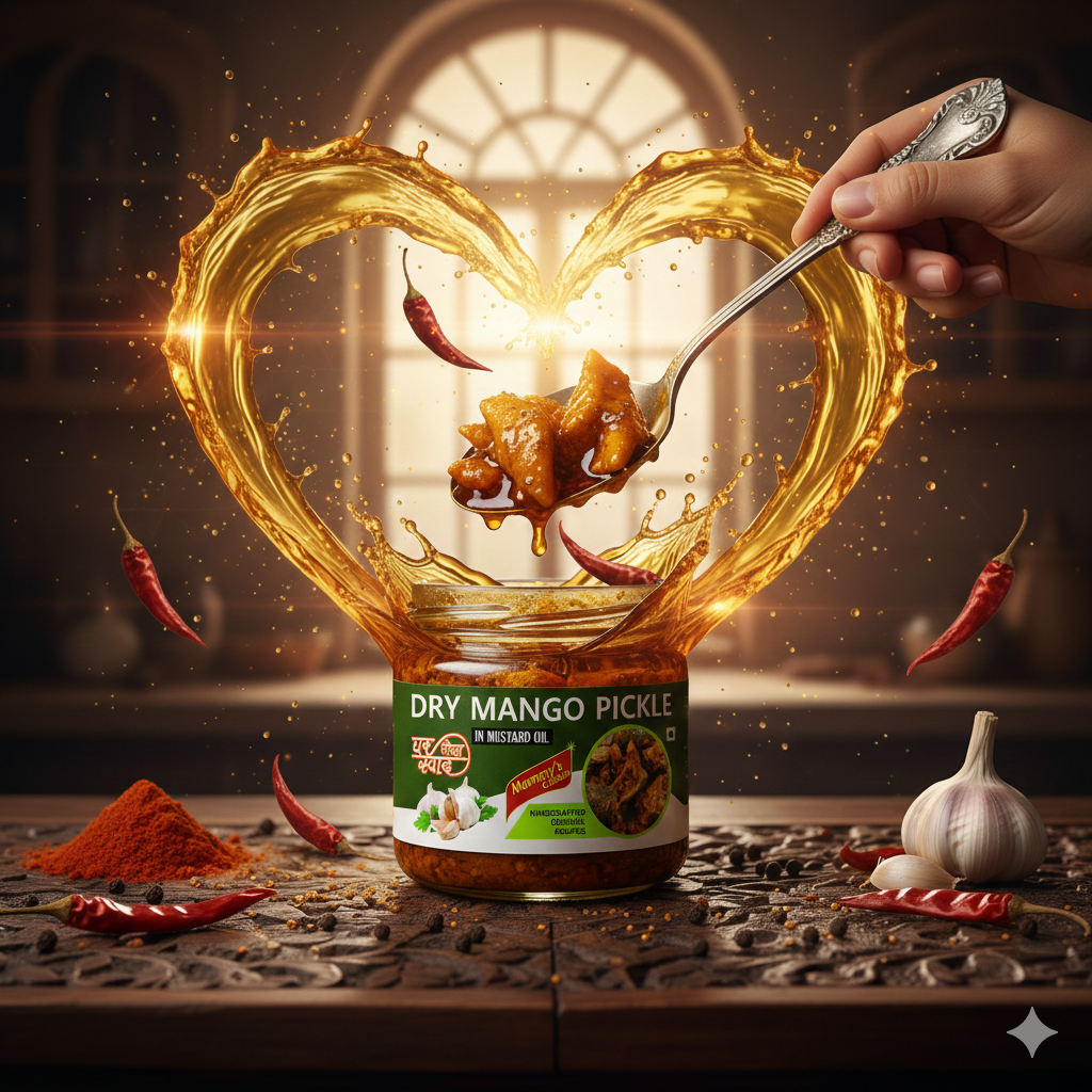 Mummy's Choice  Dry Mango Pickle 300g - Image 4