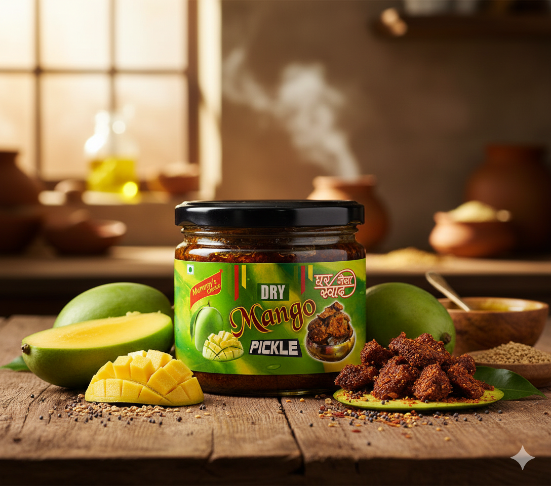 Mummy's Choice  Dry Mango Pickle 250g - Image 3