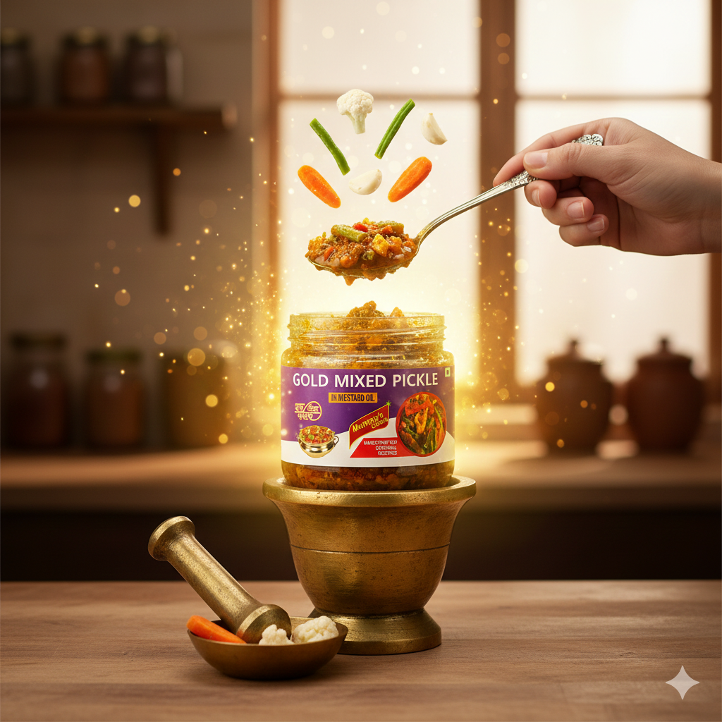 Mummy's Choice  Gold Mixed Pickle 300g - Image 9