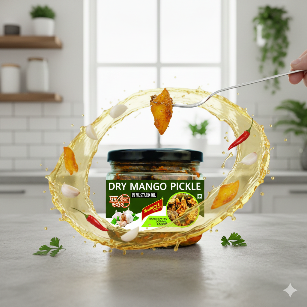 Mummy's Choice  Dry Mango Pickle 300g - Image 3