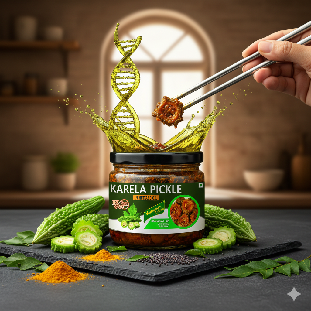 Mummy's Choice  Karela Pickle 300g - Image 3