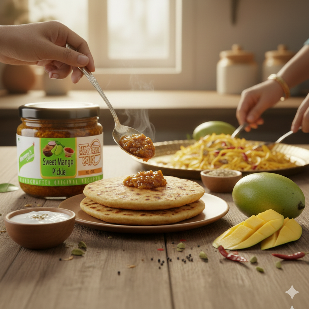 Mummy's Choice  Sweet Mango Pickle 200g - Image 3